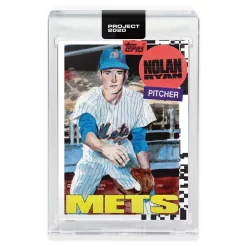 Brand new 🛒 MLB Topps Project 2020 ⚾ Baseball 1969 Nolan Ryan Trading Card [#147, by Jacob Rochester] 😍