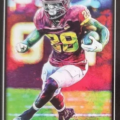 Brand new 😍 NFL New York Jets 2022 Artistry Football Breece Hall Trading Card #34 [Rookie Card] 🛒
