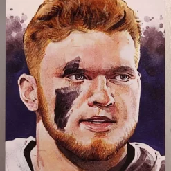 Cheapest 😍 NFL 2022 Artistry Football Aidan Hutchinson Silver Trading Card #91 [Rookie Card] 🌟