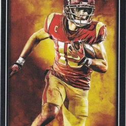 Flash Sale 🔔 NFL 2022 Artistry Football Drake London Trading Card ART-DL2 [Rookie Card] ⌛