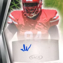 Cheap 🔥 NFL 2022 Sage Football Isaiah Chambers Trading Card A-IC [Autograph] 🤩