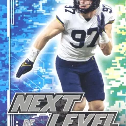 Cheapest 👍 NFL 2022 Sage Football Aidan Hutchinson Silver Trading Card #90 [Next Level] 🛒