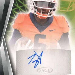 Wholesale ✔️ NFL 2022 Sage Football Tony Adams Trading Card A-TA [Autograph] ✨