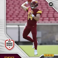 Cheapest 😍 NFL Washington Commanders 2022 Instant RPS First Look Football Sam Howell Trading Card FL41 [Rookie Card] 😍