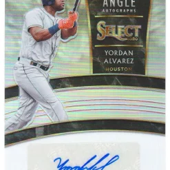 Outlet ⌛ MLB 2020 Select ⚾ Baseball Yordan Alvarez 184/199 Single Sports Card LAA-YA [Autograph] 🛒