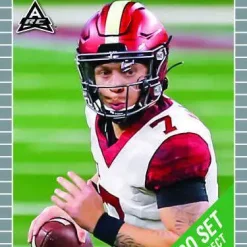 Budget 🧨 Leaf Oklahoma Sooners 2021 Pro Set Prospect Football Spencer Rattler Trading Card ["ARC" Amateur Rookie Card] 🛒