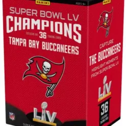 Coupon 👍 NFL Tampa Bay Buccaneers 2020-21 Super Bowl 55 Champions Trading Card Team Set [Limited Edition, 36 Cards (3x Tom Bradys!)] 🎁