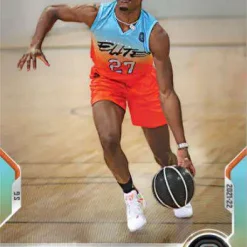 New ⌛ NBA Topps Now 2021-22 Overtime Elite 🏀 Basketball TJ Clark Trading Card D3 [Rookie Debut] 🔔