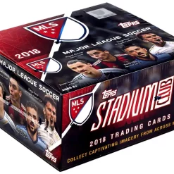 Cheapest 🌟 MLS Topps 2018 Stadium Club Soccer Trading Card RETAIL Box [24 Packs] ⌛