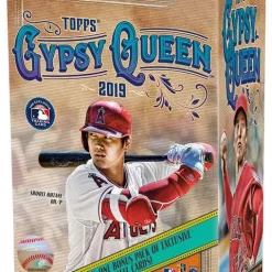 Cheapest ❤️ MLB Topps 2019 Gypsy Queen ⚾ Baseball Trading Card BLASTER Box [7 Packs + 1 Bonus Pack] ✔️