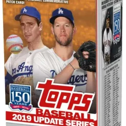 Promo ⭐ MLB Topps 2019 Update ⚾ Baseball Trading Card BLASTER Box [7 Packs + 1 Patch Card] 👍