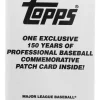Discount 🥰 MLB Topps 2019 Update ⚾ Baseball 150 Years of Professional ⚾ Baseball Commemorative Patch Card 🌟