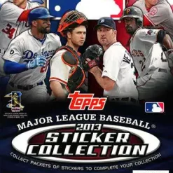 Brand new 👏 MLB Topps 2013 ⚾ Baseball Sticker Collection Album 🧨