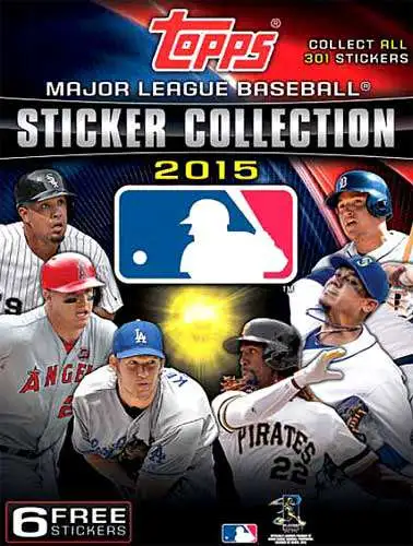 Wholesale โจ MLB Topps 2015 โพ Baseball Sticker Collection Album ๐ 1 Wholesale โจ MLB Topps 2015 โพ Baseball Sticker Collection Album ๐