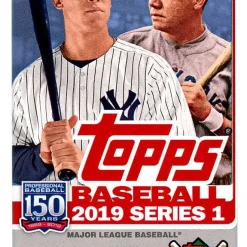 Wholesale ⭐ MLB Topps 2019 Series 1 ⚾ Baseball Trading Card RETAIL Pack [14 Cards] ✔️