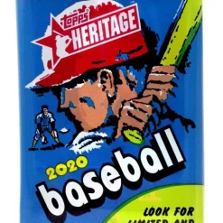 Discount 👍 MLB Topps 2020 Heritage ⚾ Baseball Trading Card VALUE Pack [20 Cards] 🎁