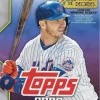 Outlet ❤️ MLB Topps 2020 Series 1 ⚾ Baseball Trading Card HANGER Box [67 Cards] 😍