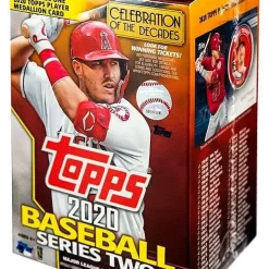 Flash Sale ✨ MLB Topps 2020 Series 2 ⚾ Baseball Trading Card BLASTER Box [7 Packs + 1 Medallion Card!] 🤩