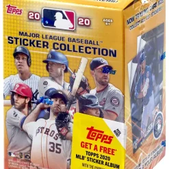 Budget 🛒 MLB Topps 2020 ⚾ Baseball Sticker Collection VALUE Box [10 Packs] 🎉