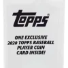 New 💯 MLB Topps 2020 Update ⚾ Baseball Trading Card Exclusive Player Coin Card Pack [1 Coin Card] 👍