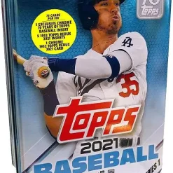 Deals 🔔 MLB Topps 2021 Series 1 ⚾ Baseball Cody Bellinger Trading Card Tin Set [75 Cards] 👏