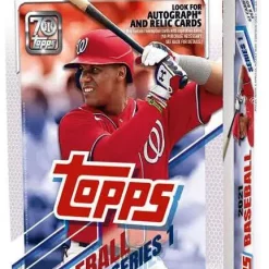 Brand new 👍 MLB Topps 2021 Series 1 ⚾ Baseball Trading Card HANGER Box [67 Cards] 🎉