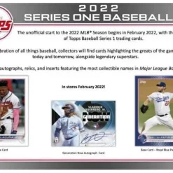 Brand new 🔥 MLB Topps 2022 Series 1 ⚾ Baseball Trading Card VALUE Pack [36 Cards] 🔥