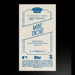 Cheapest 😀 MLB Topps 2020 206 Series 1 ⚾ Baseball Trading Card Pack [10 Cards] ⌛ -Sports Cards Shop topps206set inset3