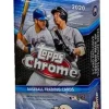 Coupon ✔️ MLB Topps 2020 Chrome ⚾ Baseball Trading Card HANGER Box [5 Packs + 1 Update Series Preview Pack] 🎉