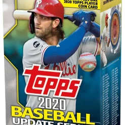 Cheapest 🤩 MLB Topps 2020 Update ⚾ Baseball Trading Card BLASTER Box [7 Packs + 1 Coin Card] 🛒