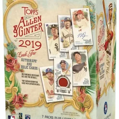 Promo 🌟 MLB Topps 2019 Allen & Ginter ⚾ Baseball Trading Card BLASTER Box [8 Packs] 🧨