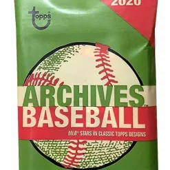 Buy 😍 MLB Topps 2020 Archives ⚾ Baseball Trading Card VALUE Pack [18 Cards] 🤩