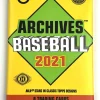 Hot Sale ✨ MLB Topps 2021 Archives ⚾ Baseball Trading Card HOBBY Pack [8 Cards ] 👏