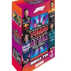 Top 10 🧨 Formula 1 Turbo Attax 2022 Racing BLUE STARBURST Trading Card Mega Tin [Future Legends] 💯