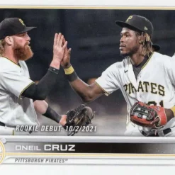 Best deal 🔥 MLB 2022 Topps Update Series Oneil Cruz Trading Card US113 [Rookie Debut] 🔥