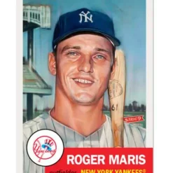 New 🥰 MLB New York Yankees 2022 Living Set ⚾ Baseball Roger Maris Trading Card #559 😀