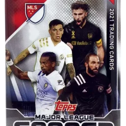 Brand new 😀 MLS Topps 2021 Soccer Trading Card BLASTER Pack [6 Cards] 🌟