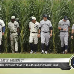 Best Pirce 😉 MLB Topps Now 2021 New York Yankess / Chicago White Sox Exclusive Trading Card #649 [Field of Dreams] 🔥