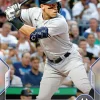 Cheap ❤️ MLB New York Yankees 2022 Aaron Judge Trading Card #482 [Joins Griffey Jr. For 1st Half Home Run History] 🛒