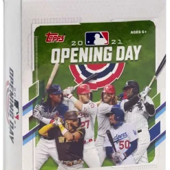 Best reviews of 🔥 MLB Topps 2021 Opening Day ⚾ Baseball Trading Card HANGER box [35 Cards] ⭐