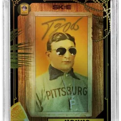 Coupon 😉 MLB Topps Project70 ⚾ Baseball 1987 Honus Wagner Exclusive Trading Card [#172, By DJ Skee, Rainbow Foil] ⭐