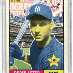 Discount 😍 MLB Topps Project70 ⚾ Baseball 1961 Derek Jeter Exclusive Trading Card [#9, by New York Nico] ✨