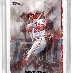 Deals 🔔 MLB Topps Project70 ⚾ Baseball 1995 Mike Trout Exclusive Trading Card [#64, By Chuck Styles] 💯