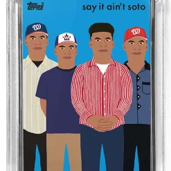 Buy 😍 MLB Topps Project70 ⚾ Baseball Juan Soto Trading Card [#643, by Keith Shore] 🔔