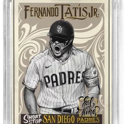 Cheapest 👏 MLB Topps Project70 ⚾ Baseball Feranando Tatis Jr. Trading Card [#640, Mister Cartoon] 🎁
