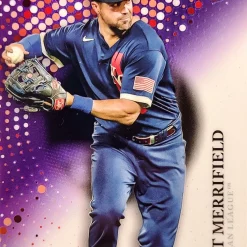 Best Pirce 🧨 MLB 2022 Topps Pristine Whit Merrifield Trading Card #263 [Purple, 9/99] 🔥