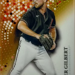 Cheapest ❤️ MLB 2022 Topps Pristine Tyler Gilbert Trading Card #249 [Orange, 27/50] 😍