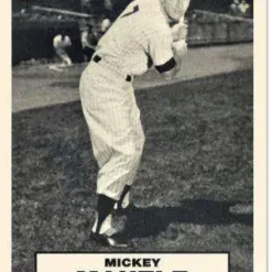 Brand new 👍 MLB Topps X 2021 Mickey Mantle Exclusive Trading Card Collection Pack [5 Cards] ⌛ -Sports Cards Shop toppsxmantle inset3