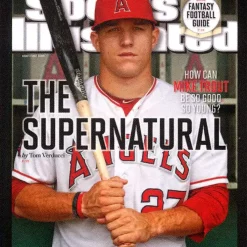 Best deal ⌛ MLB Topps X Sports Illustrated Mike Trout Single Sports Card [The Supernatural] 🎁