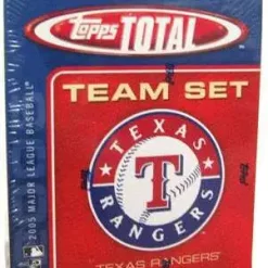 Best deal 🥰 MLB 2005 Topps Total ⚾ Baseball Cards Texas Rangers Team Set ❤️